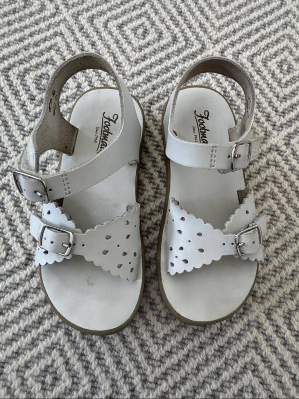 FootMates Ariel Real Leather Toddler Sandals